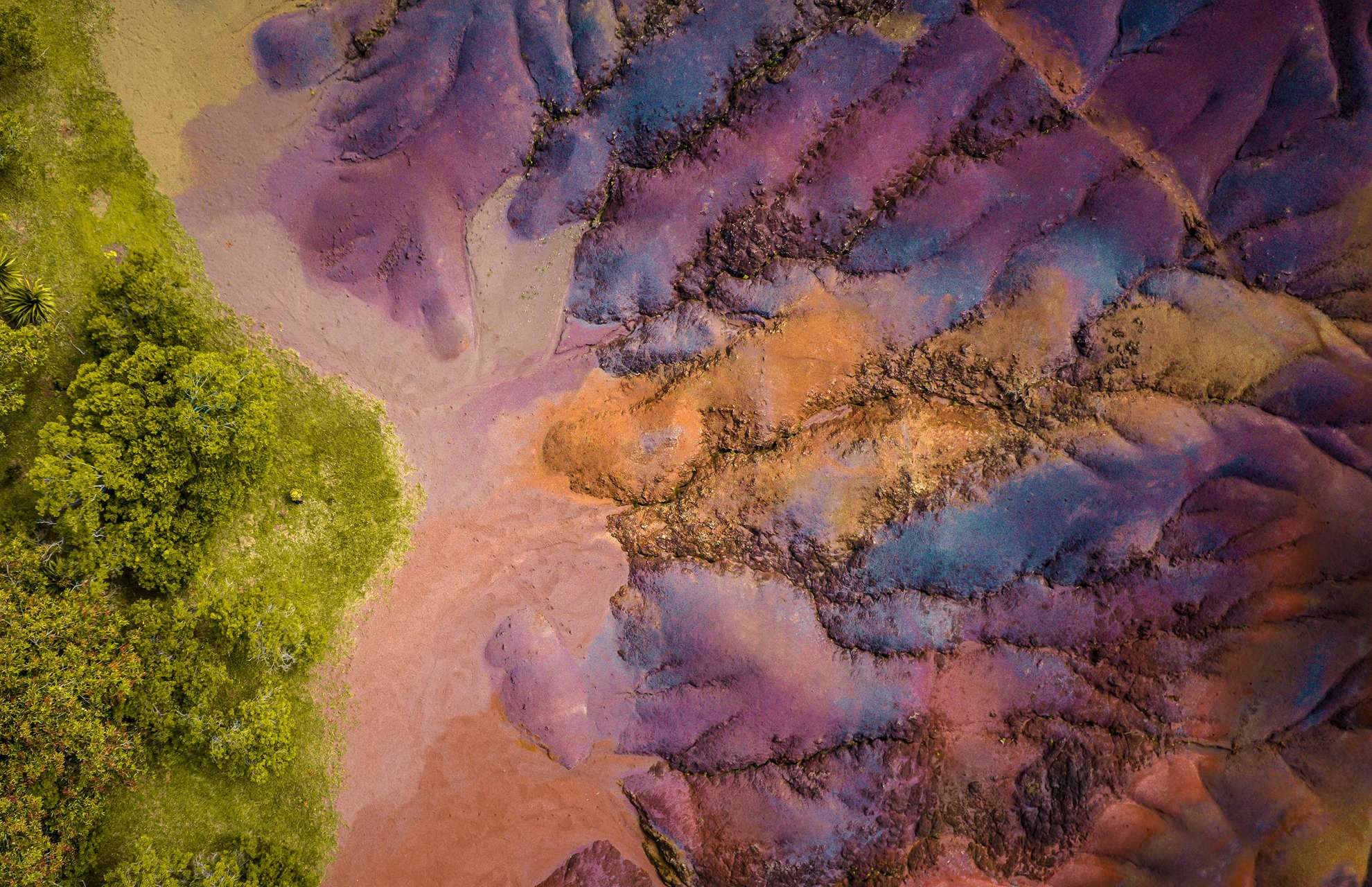 Colorful Dunes Mask