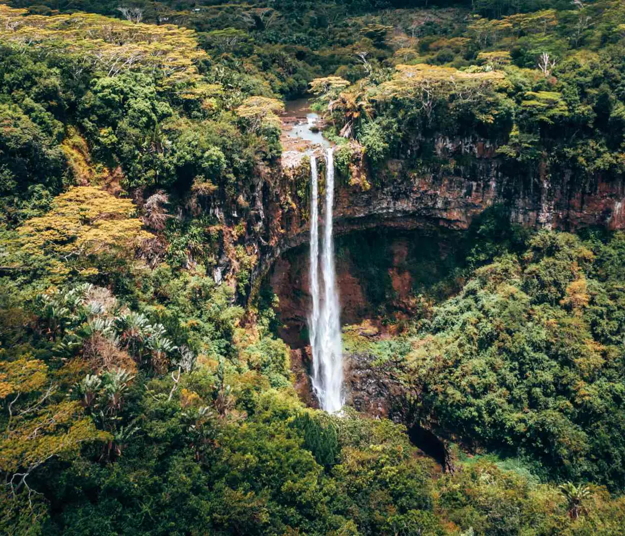 Chamarel Waterfall