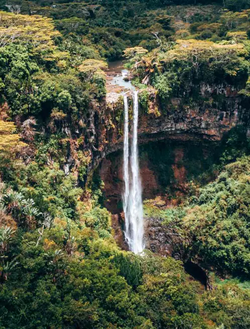 Chamarel Waterfall